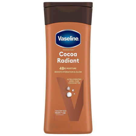 Lotiune De Corp - Lotiune de Corp, Vaseline, 400 ml, cu Unt de Cacao, Cocoa Radiant