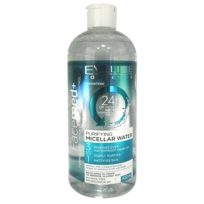 Produse Pentru Curatarea Tenului - Lotiune, Eveline, Micelara 400 ml Purifyng