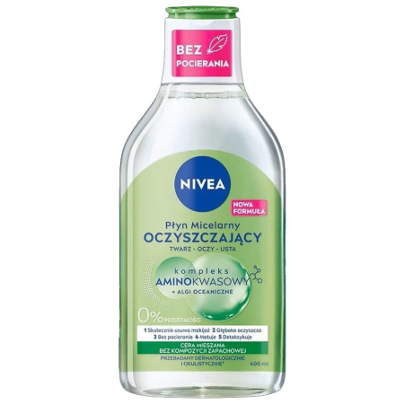 Produse Pentru Curatarea Tenului - Lotiune, Nivea, Micelara 400 ml Aminoacid Purifying