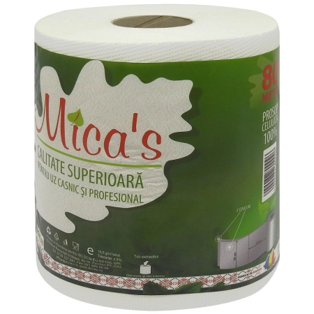Prosop Hartie Bucatarie - Micas Prosop Bucatarie 2STR 80M Profesional