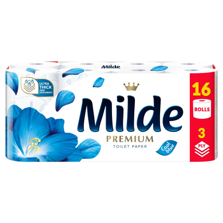 Hartie Igienica - Milde Hartie Igienica 16ROLE 3STRATURI Cool Blue