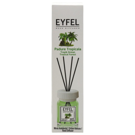 Odorizant camera - Odorizant Camera cu Difuzor, Eyfel, 120 ml Padure Tropicala