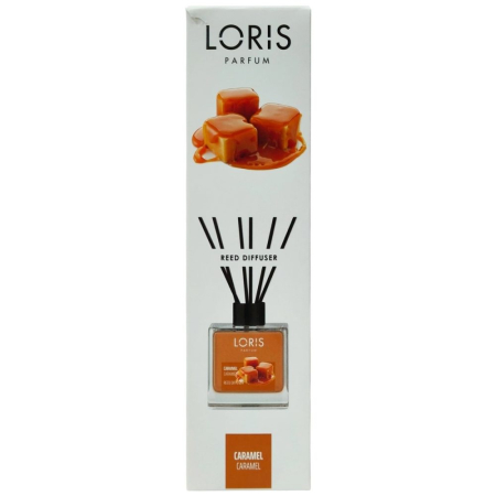 Odorizant camera - Odorizant Camera cu Difuzor, Loris, 100 ml Caramel
