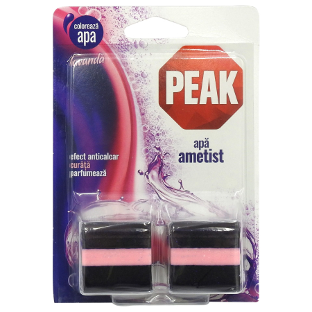 Articole Pentru Baie - Odorizant pentru Rezervor WC, Peak, Tablete 2 X 50 g, Lavanda