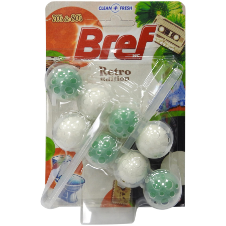 Articole Pentru Baie - Odorizant WC, Bref, Bile 2 X 50 g Retro