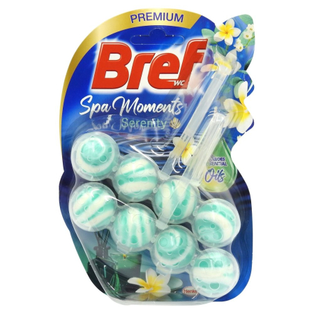 Dezinfectant Toaleta - Odorizant WC, Bref, Bile 2 X 50 g Spa Moments Serenity