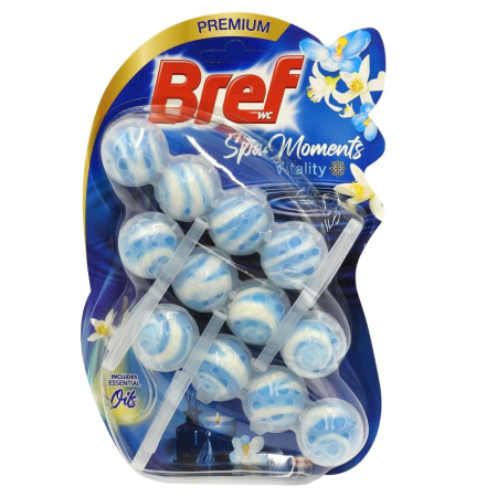Articole Pentru Baie - Odorizant WC, Bref, Bile 3 X 50 g Spa Moments Vitality