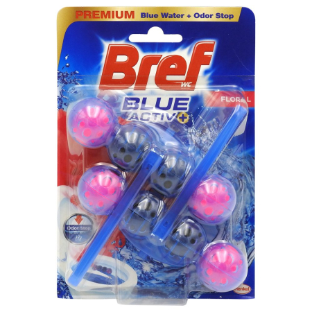 Articole Pentru Baie - Odorizant WC, Bref, Bile Color Aktiv 2 X 50 g Premium Floral