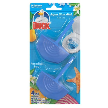 Articole Pentru Baie - Odorizant WC, Duck Anitra, 2 X 36 g Aqua Blue Paradise Bay