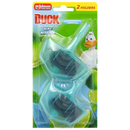 Articole Pentru Baie - Odorizant WC, Duck Anitra, 2 X 36 g Mint Mission