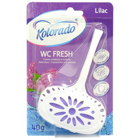 Dezinfectant Toaleta - Odorizant WC, Kolorado, 40 g Liliac