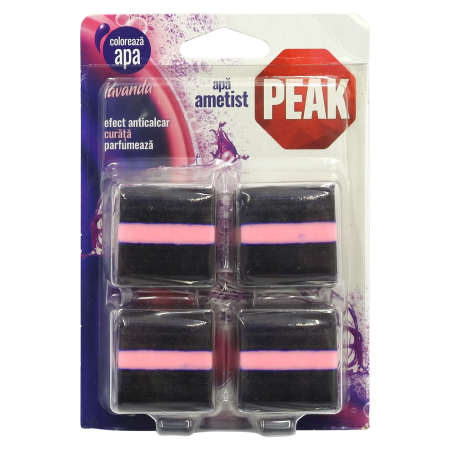 Articole Pentru Baie - Odorizant WC, Peak, Tablete 4 X 50 g Lavanda