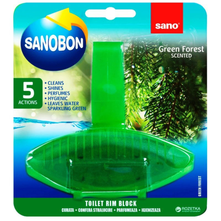 Articole Pentru Baie - Odorizant WC, Sano, 55 g Green