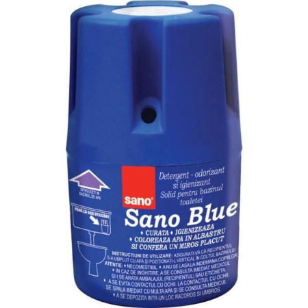 Articole Pentru Baie - Odorizant WC, Sano, Bazin 150 g Blue