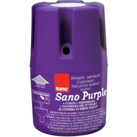 Articole Pentru Baie - Odorizant WC, Sano, Bazin 150 g Purple