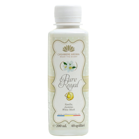Detergent Si Balsam Rufe - Parfum pentru Rufe, Cashmere Aroma, 200 ml Pure Royal 40 spalari