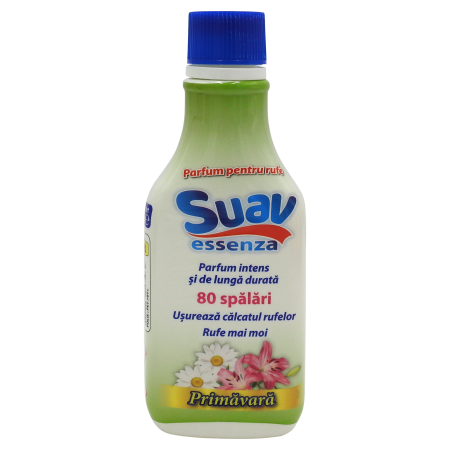 Detergent Si Balsam Rufe - Parfum pentru Rufe, Suav, 300 ml Primavara, 80 spalari