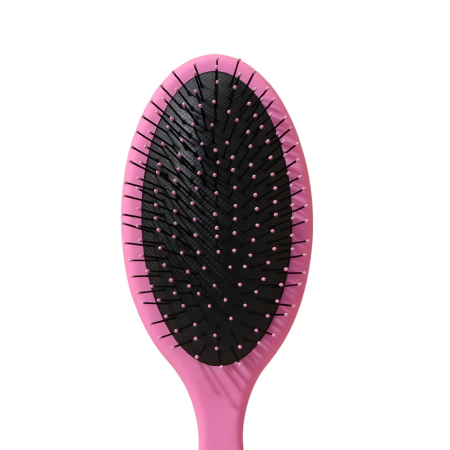 Pieptene cu Perna de Aer pentru Par, Flippy, Plastic ABS+Nylon, 22x7 cm, Roz [2]
