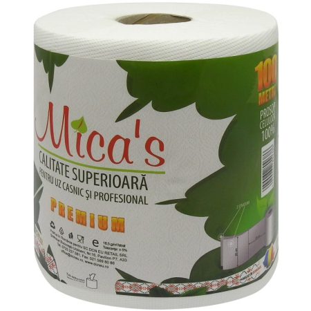 Prosop Hartie Bucatarie - Prosop de Bucatarie, MICAS, 2 Straturi, 100 m