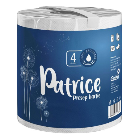 Prosop Hartie Bucatarie - Prosop de Bucatarie, PATRICE, 4 Straturi