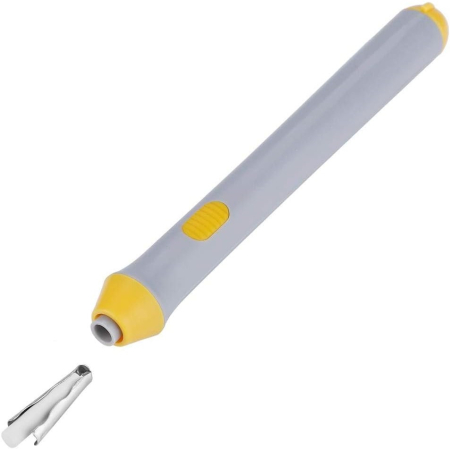 Radiera Electrica, Flippy, pentru Schite si Arta, Grosime Varf 3 mm/5 mm, Baterii 2 x AA (neincluse), din ABS, Gri [2]