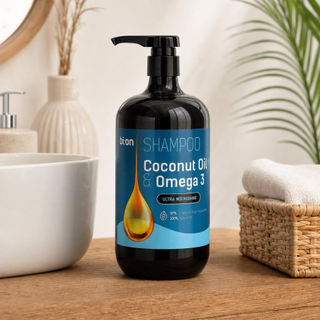 Sampon, Bi On, 946 ml Coconut Oil si Omega3 [4]