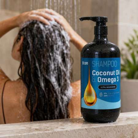 Sampon, Bi On, 946 ml Coconut Oil si Omega3 [1]