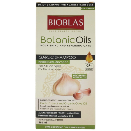Sampon Si Gel De Dus - Sampon, Bioblas, Botanic Oils 360 ml Garlic