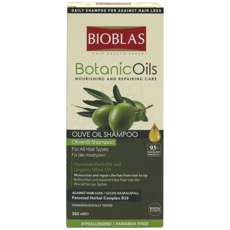 Sampon De Par - Sampon, Bioblas, Botanic Oils 360 ml Olive Par Uscat