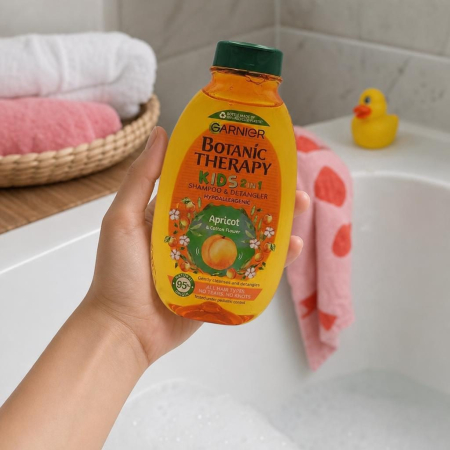 Sampon, Botanic Therapy, 250 ml Kids 2in1 Apricot [3]