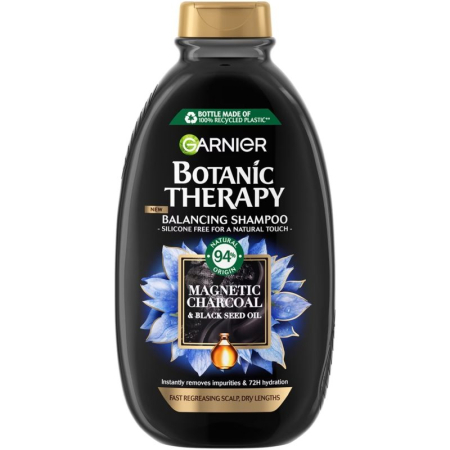 Sampon De Par - Sampon, Botanic Therapy, 250 ml Magnetic Charcoal Black Seed Oil