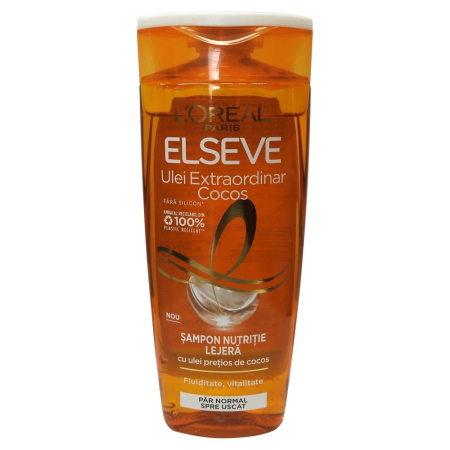 Sampon De Par - Sampon, Elseve, 250 ml Ulei Extraordinary Cocos