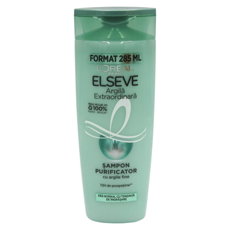 Sampon De Par - Sampon, Elseve, 285 ml, Argila Extraordinara