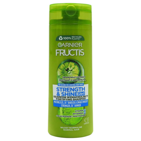 Sampon De Par - Sampon, Garnier Fructis, 400 ml 2in1 Strenght Shine