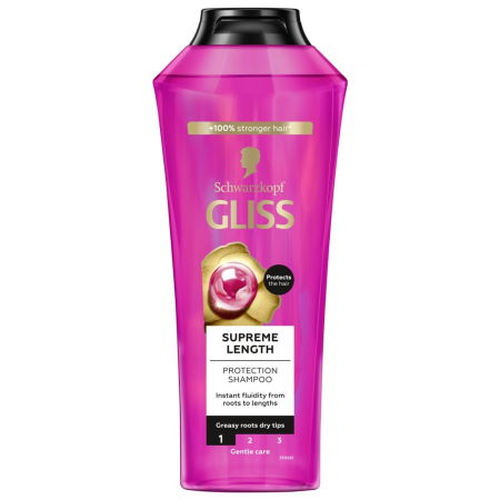 Sampon Si Gel De Dus - Sampon, Gliss, 400 ml Long Sublime