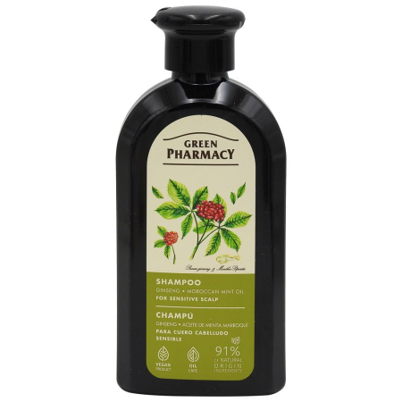 Sampon De Par - Sampon, Green Pharma, 350 ml Ginseng