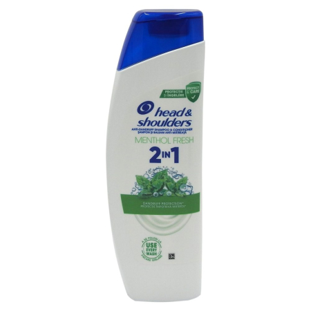Sampon De Par - Sampon, HEAD&SHOULDERS, 2 in 1 Menthol, 330 ml