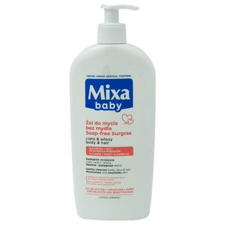 Sampon De Par - Sampon, Mixa, si Gel Spumant 400 ml Baby 2in1