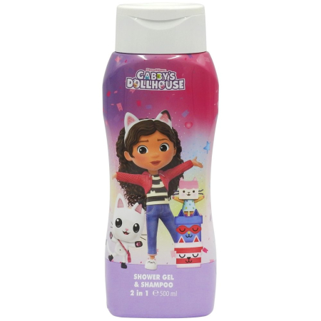 Produse Ingrijire - Sampon si Gel de Dus, Gabbys Dollhouse, 2in1 500 ml Kids