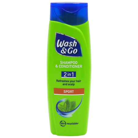 Sampon Si Gel De Dus - Sampon, Wash si Go, 200 ml 2in1 Sport