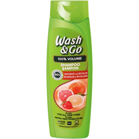 Sampon De Par - Sampon, Wash si Go, 360 ml Fruits