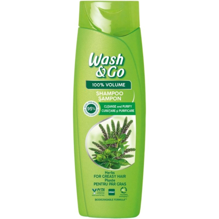 Sampon De Par - Sampon, Wash si Go, 360 ml Herbs