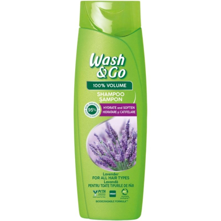 Sampon De Par - Sampon, Wash si Go, 360 ml Lavanda