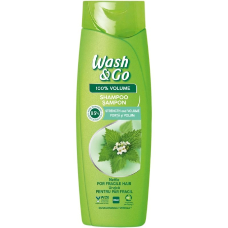 Sampon De Par - Sampon, Wash si Go, 360 ml Nettle
