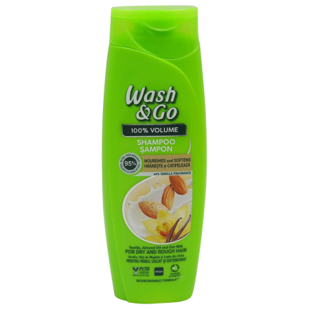 Sampon De Par - Sampon, Wash si Go, 360 ml Vanilla