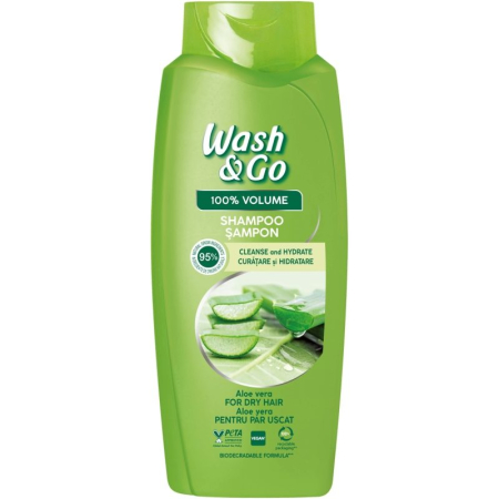 Sampon De Par - Sampon, Wash si Go, 675 ml Aloe Vera