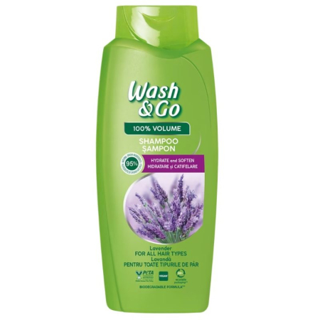 Sampon De Par - Sampon, Wash si Go, Lavender pentru Volum si Hidratare, 675 ml