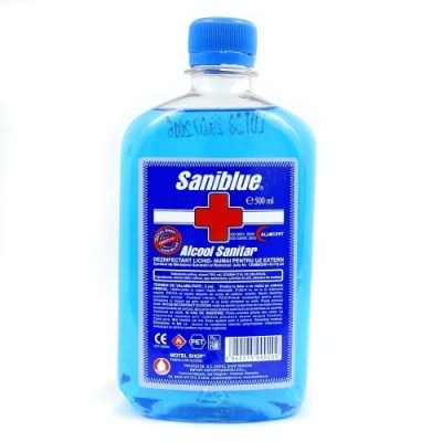 Produse Ingrijire - Saniblue Alcool Sanitar 500 ml