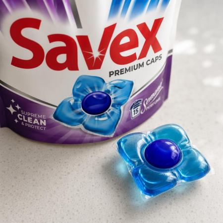 Savex Detergent Super Caps 15 buc Semana [2]