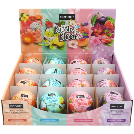 Produse Ingrijire - Sence Bomba Sare de Baie Bubble Bloom 120 g Diverse Sortimente